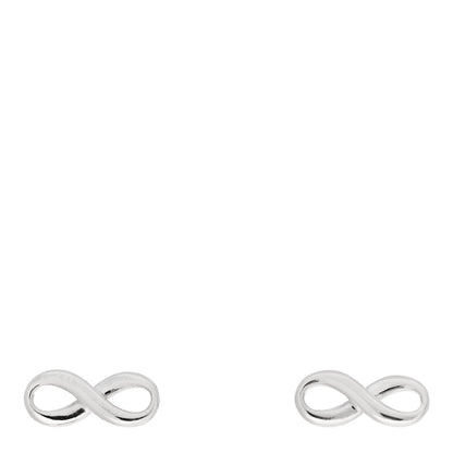 Tiffany Sterling Silver Infinity Earrings 1 of 5