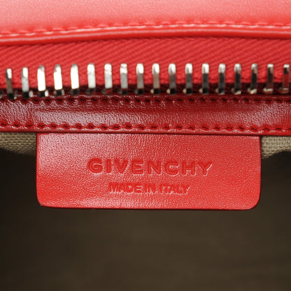 Givenchy Shiny Lord Calfskin Small Antigona Medium Red 7 of 8