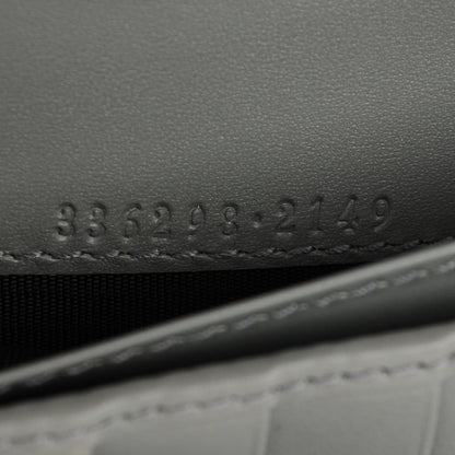 Gucci GG Supreme Monogram Travel Document Case Ecru Grigio 8 of 8
