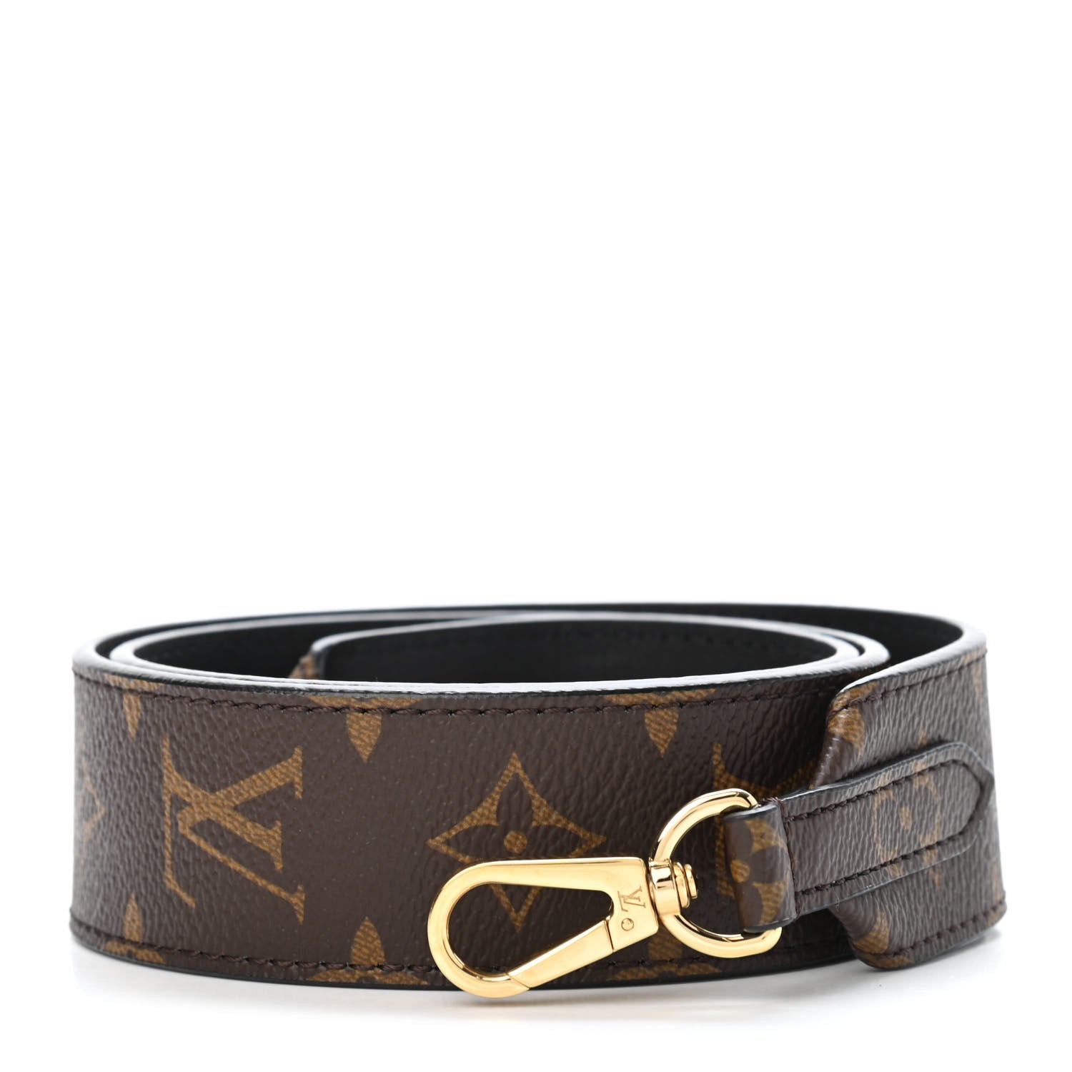 Louis Vuitton Monogram Bandouliere Shoulder Strap Black 1 of 4