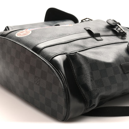 Louis Vuitton Damier Graphite LV League Christopher PM Backpack 8 of 8