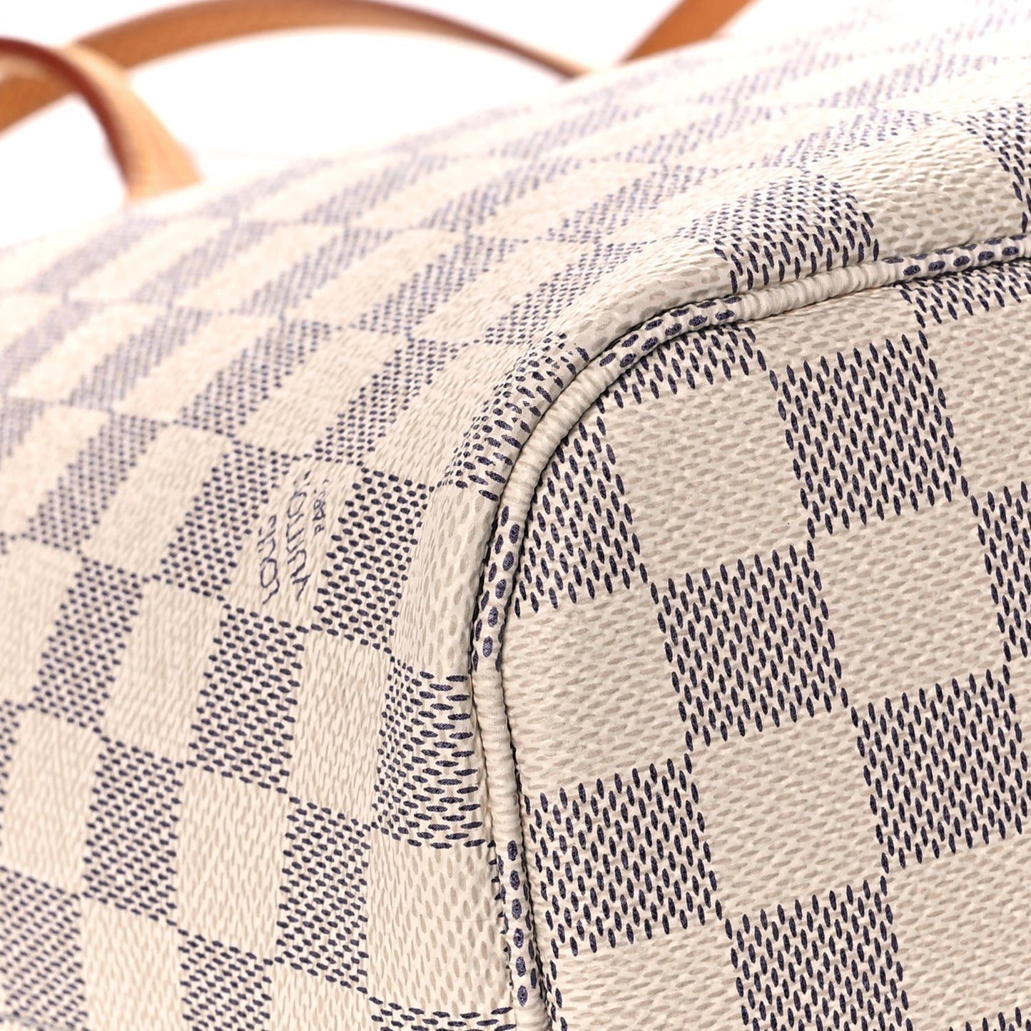 Damier Azur Neo Neverfull MM Rose Ballerine