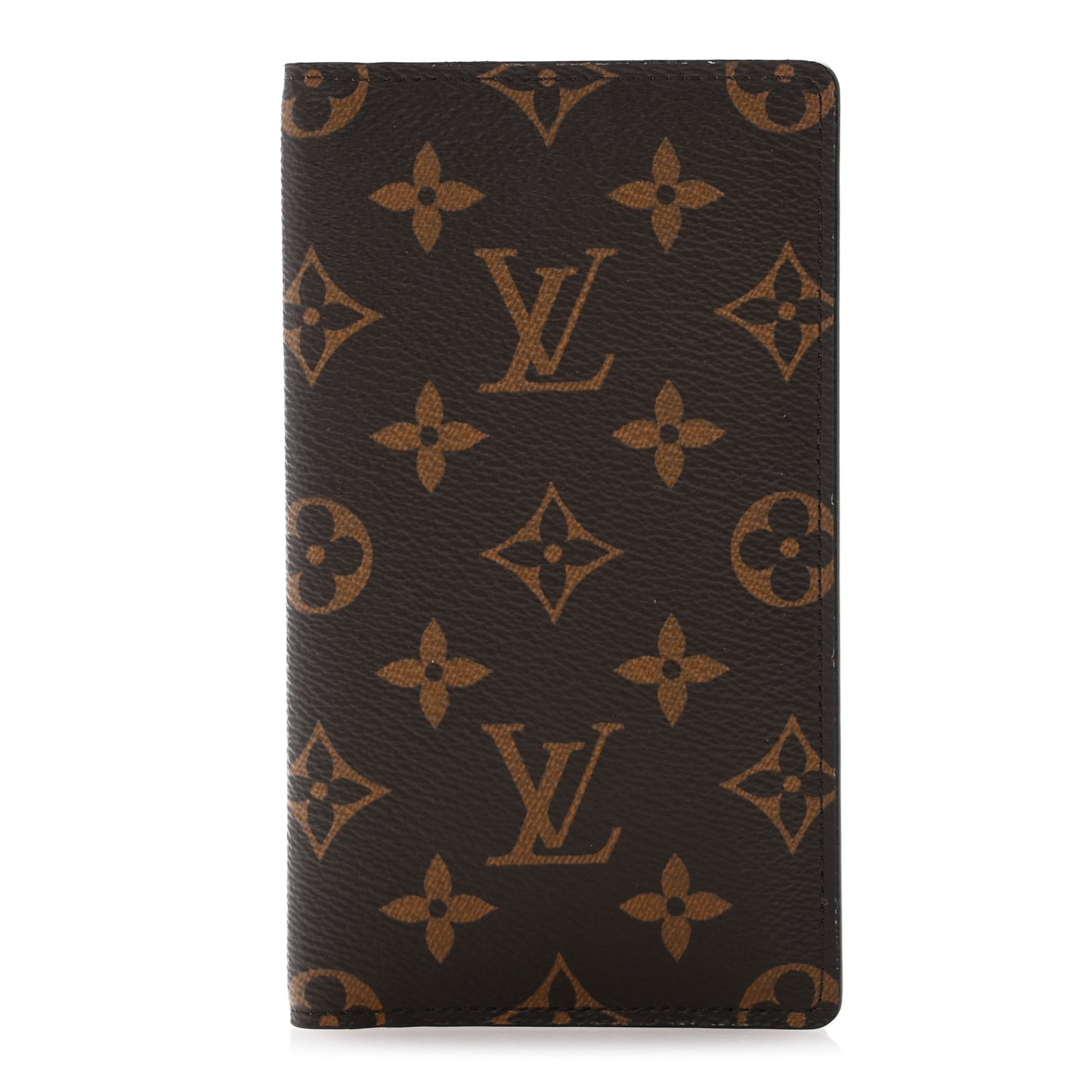 Monogram Checkbook Holder Case Wallet