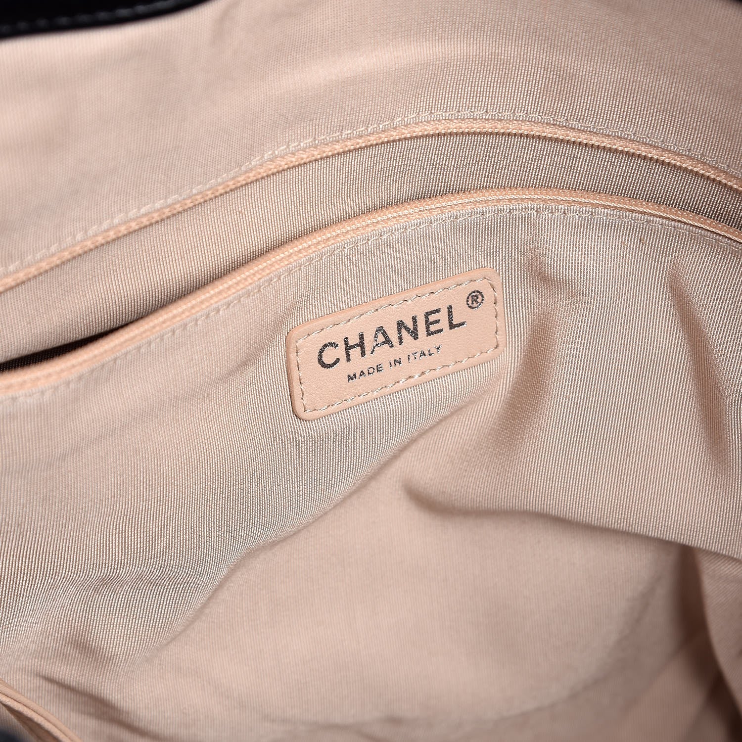 Chanel Calfskin Embossed Unlimited Tote Black 6 of 7