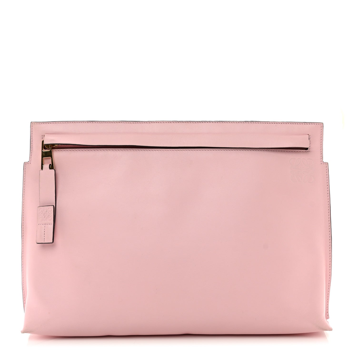 Loewe Calfskin T Pouch Soft Pink 1 of 8