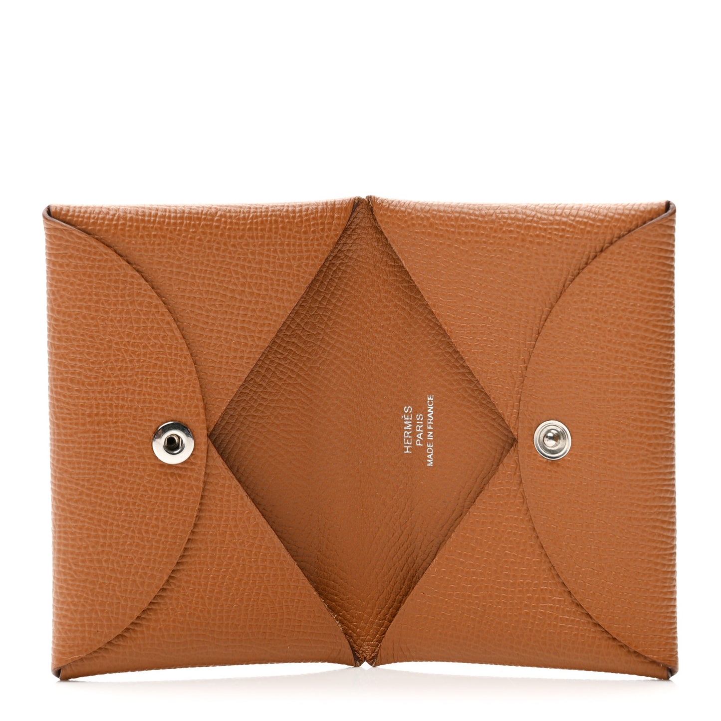 Epsom Calvi Card Case Gold