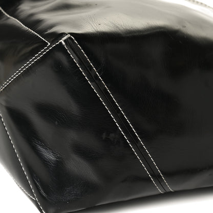 Proenza Schouler Calfskin Large Cire Zip Hobo Black 17 of 17