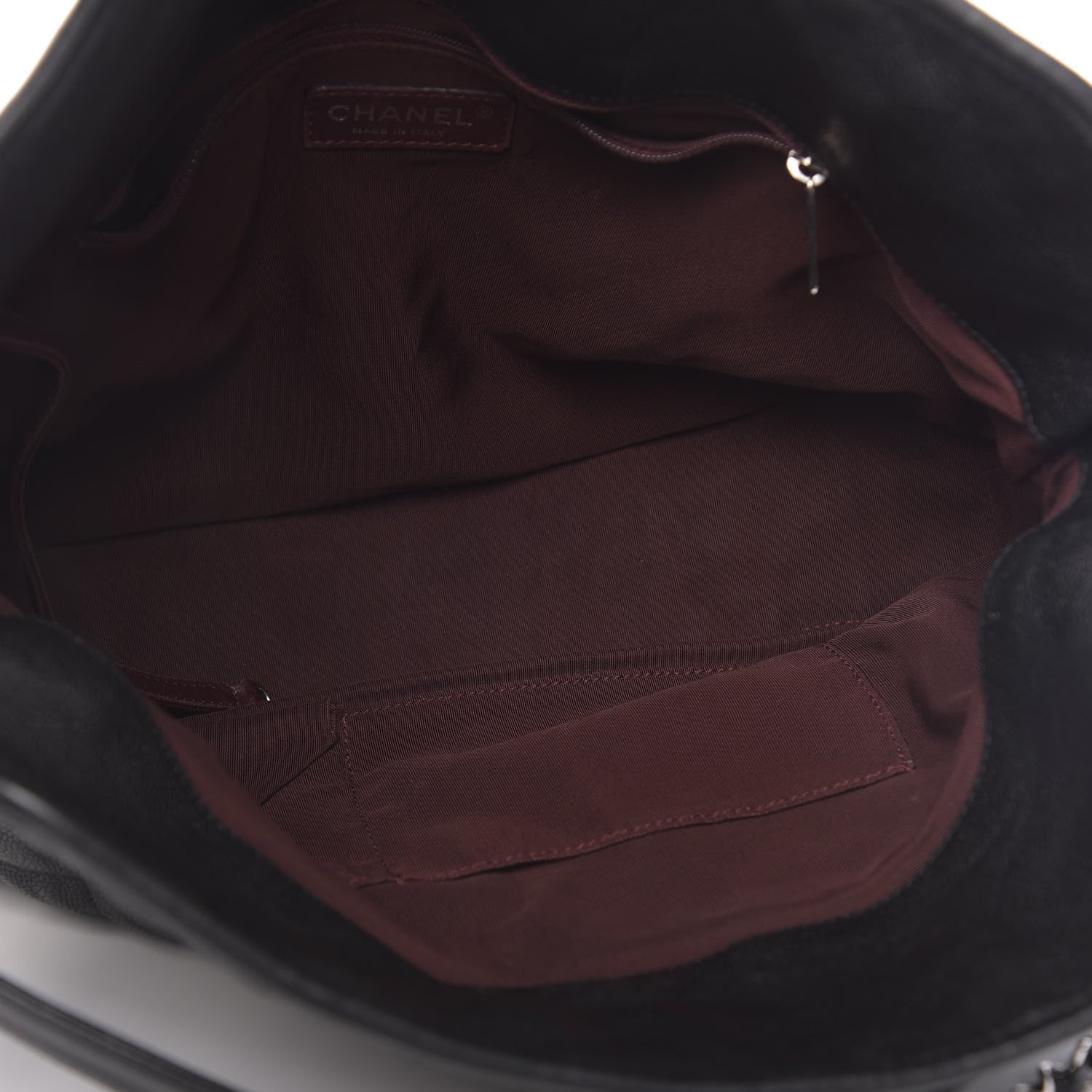 Chanel Caviar Quilted French Riviera Hobo Black 6 of 11