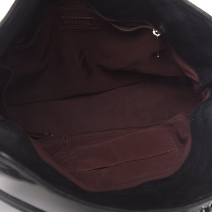 Chanel Caviar Quilted French Riviera Hobo Black 6 of 11