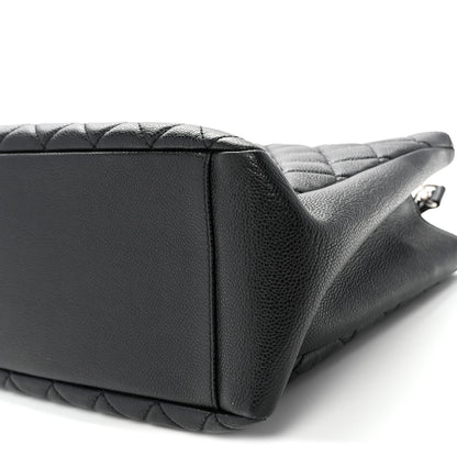 Chanel Caviar Quilted Grand Shopping Tote GST Black 10 of 11