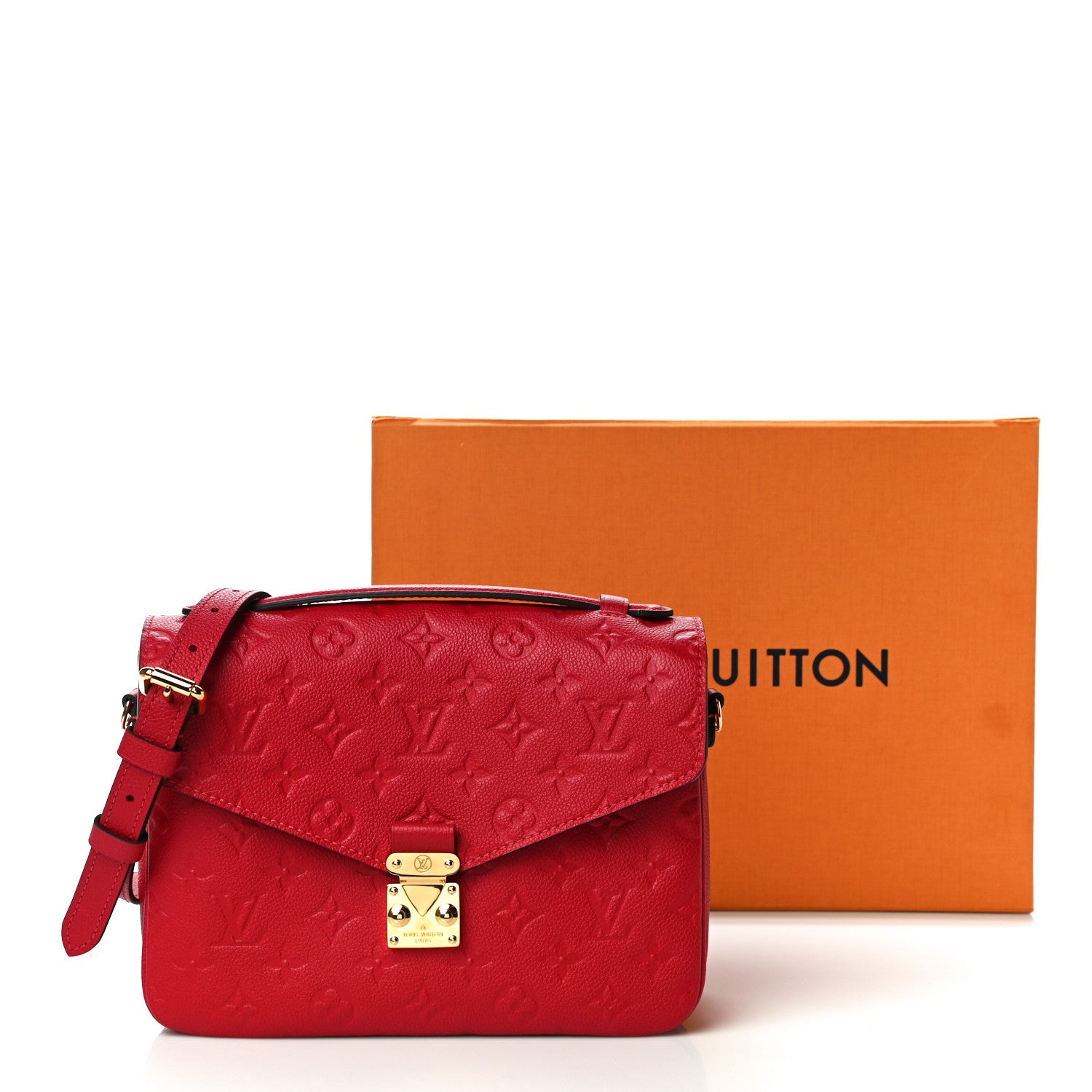 Louis Vuitton Empreinte Pochette Metis Cherry 10 of 10
