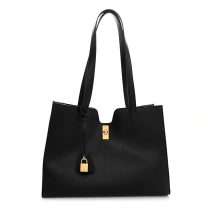 Celine Smooth Calfskin Cabas 16 Bag Black 1 of 8