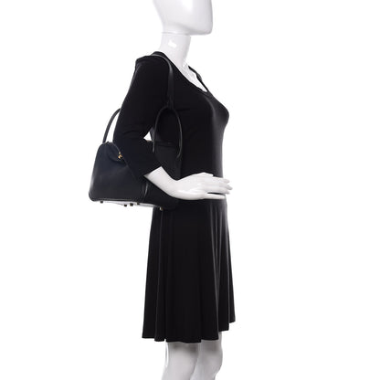 Hermes Taurillon Clemence Lindy 26 Black 2 of 11