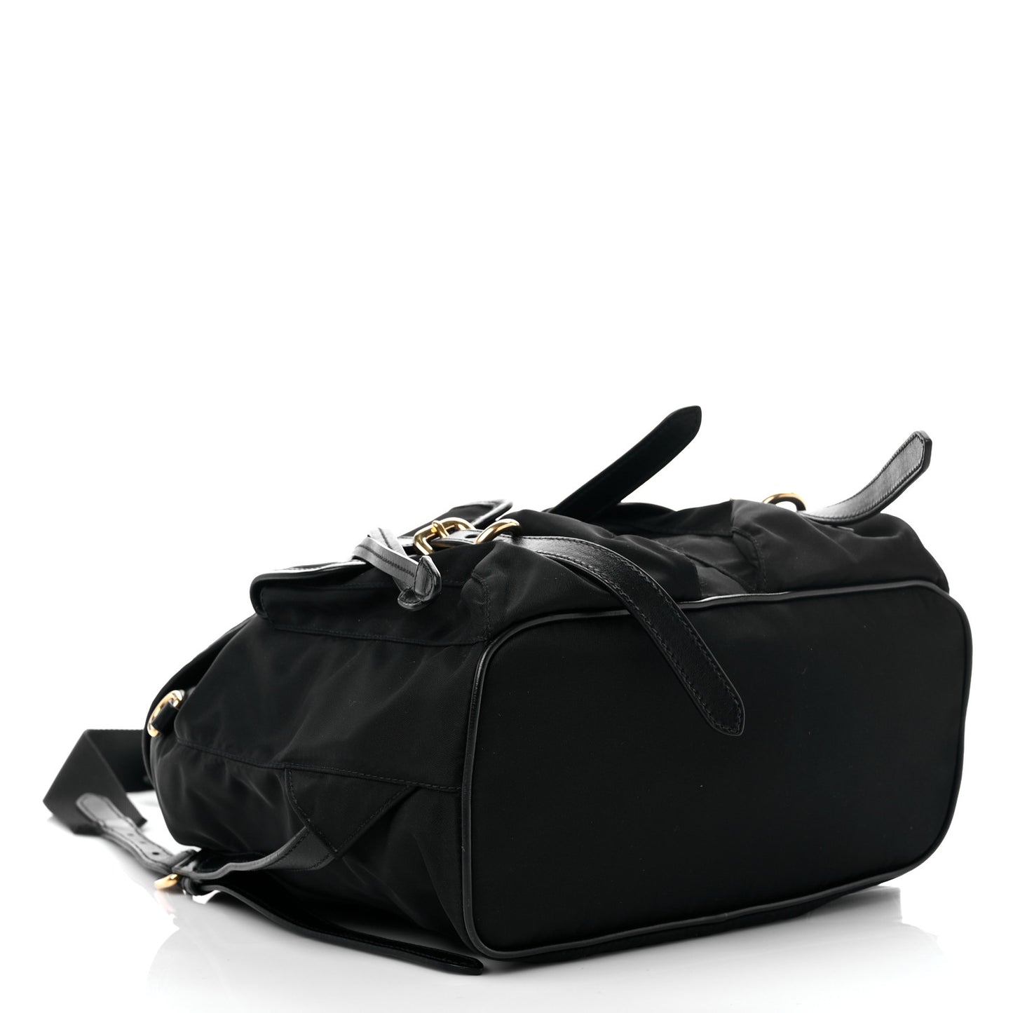 Tessuto Nylon Vitello Backpack Black