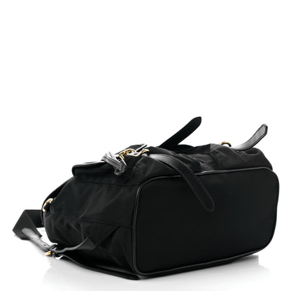 Prada Tessuto Nylon Vitello Backpack Black 4 of 8