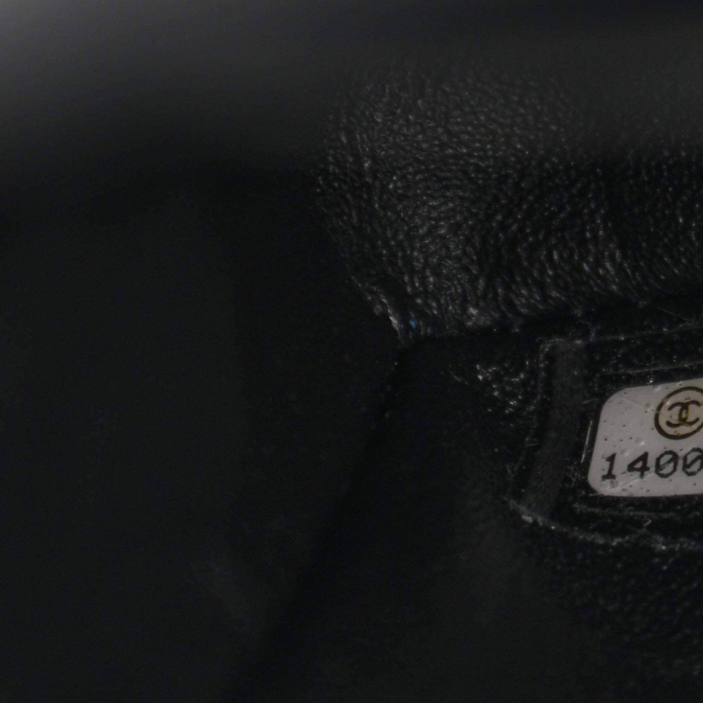 Distressed Patent Quilted 2.55 Reissue 227 Flap Black