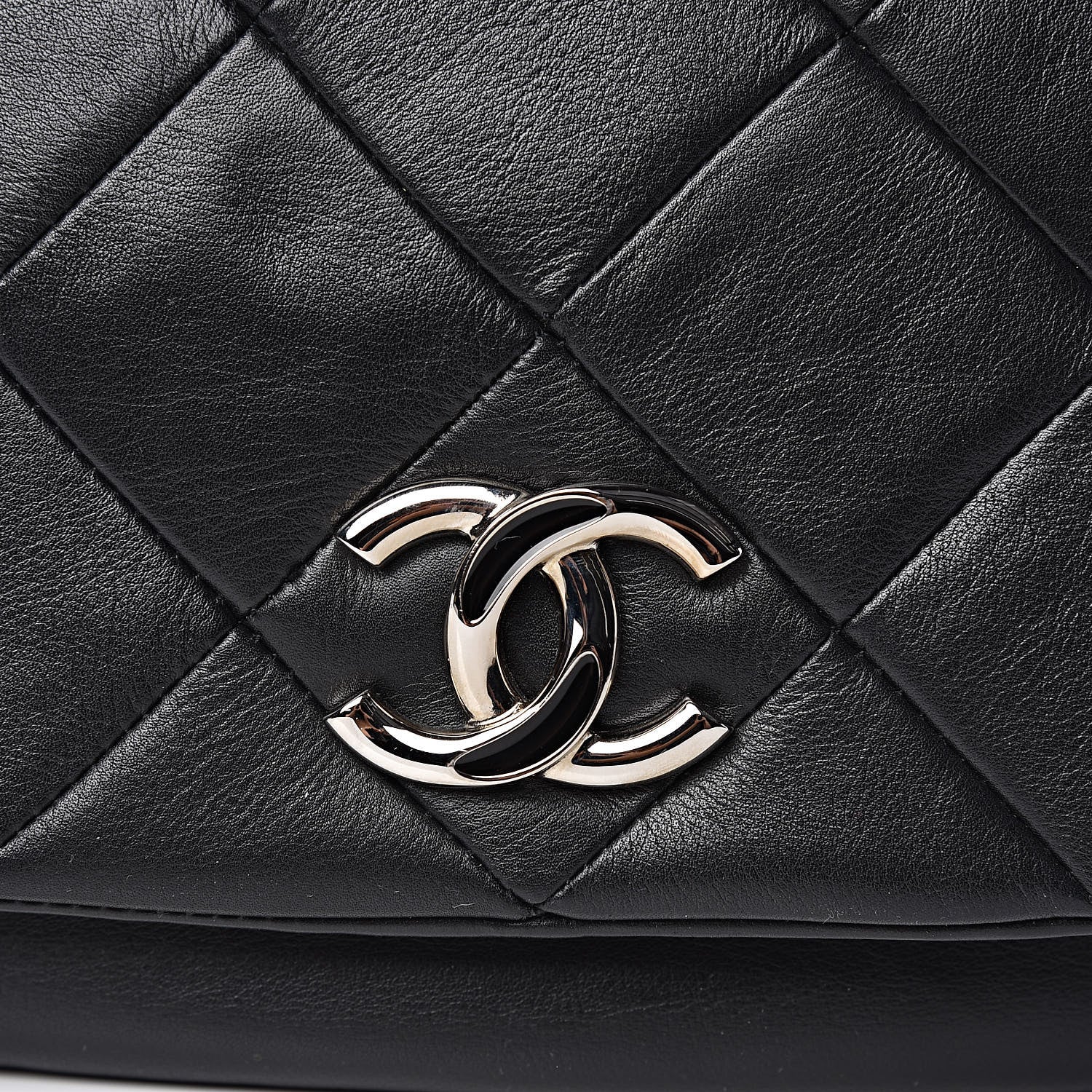 Chanel Lambskin Quilted Flap Bag Black 11 of 13