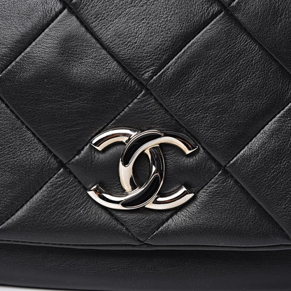 Chanel Lambskin Quilted Flap Bag Black 11 of 13
