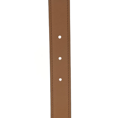 Hermes Swift Epsom 24mm Belt Strap 80 Chai Rose Jaipur 5 of 5