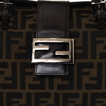 Fendi Zucca Shoulder Bag Tobacco 7 of 10