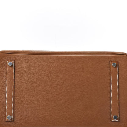 Hermes Natural Barenia Faubourg Birkin 35 Fauve 5 of 13