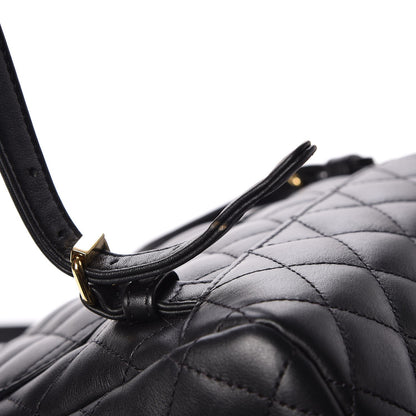 Chanel Calfskin Quilted Small Urban Spirit Backpack Black 8 of 9