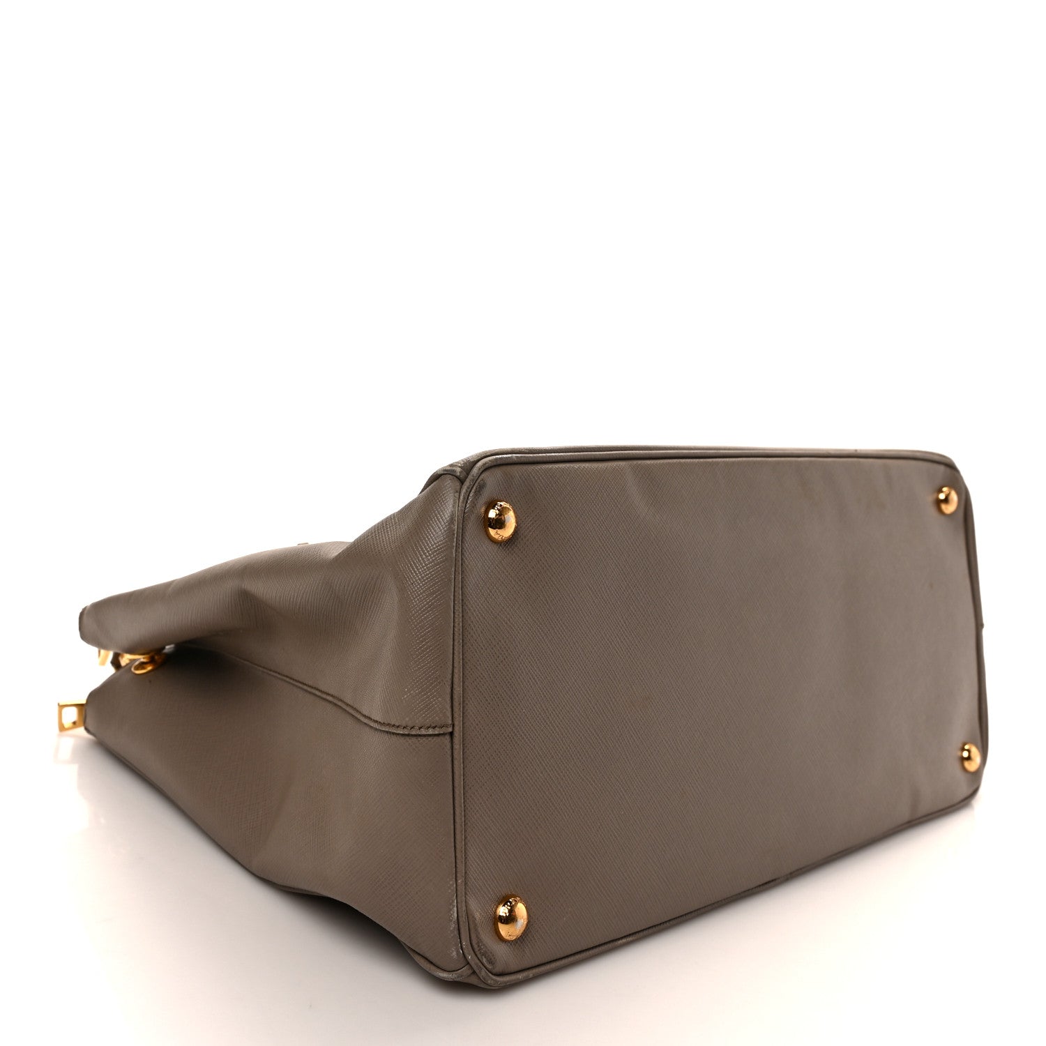 Prada Saffiano Medium Galleria Double Zip Tote Pomice 5 of 10