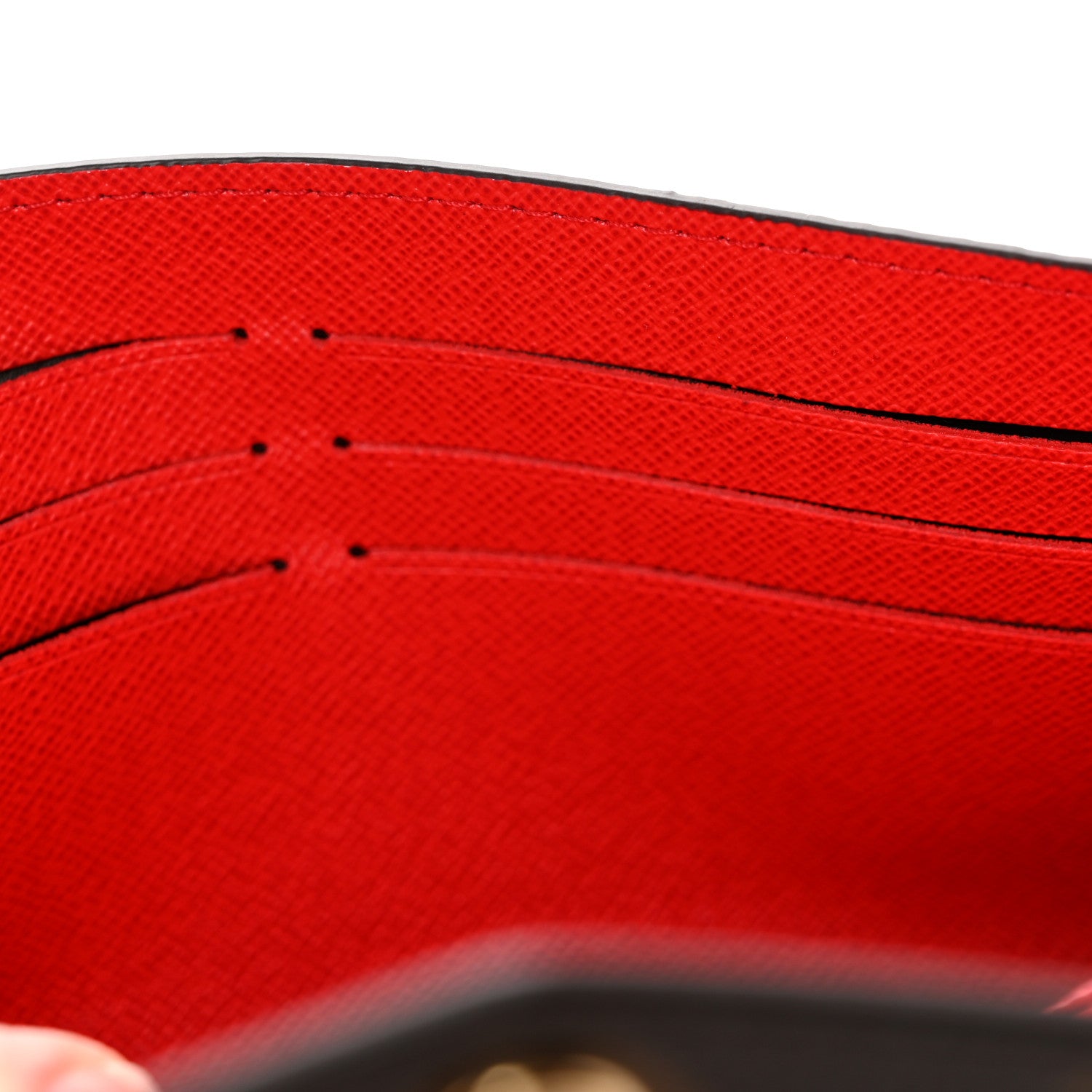 Louis Vuitton Monogram Sarah Wallet NM Coquelicot 7 of 9