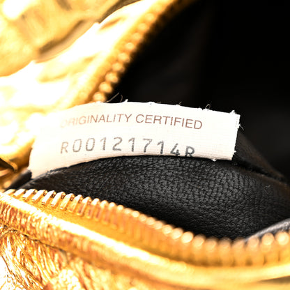Bottega Veneta Metallic Nappa Intrecciato Mini Jodie Gold 7 of 10