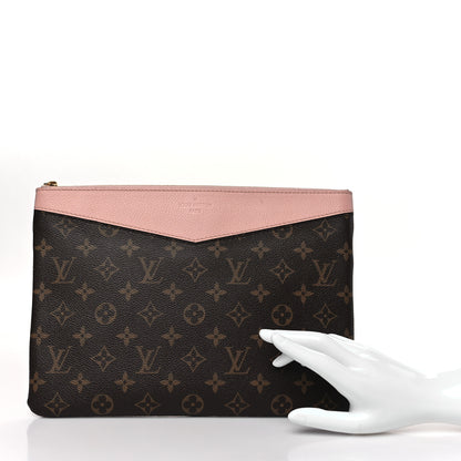 Louis Vuitton Monogram Daily Pouch Rose Poudre 2 of 8