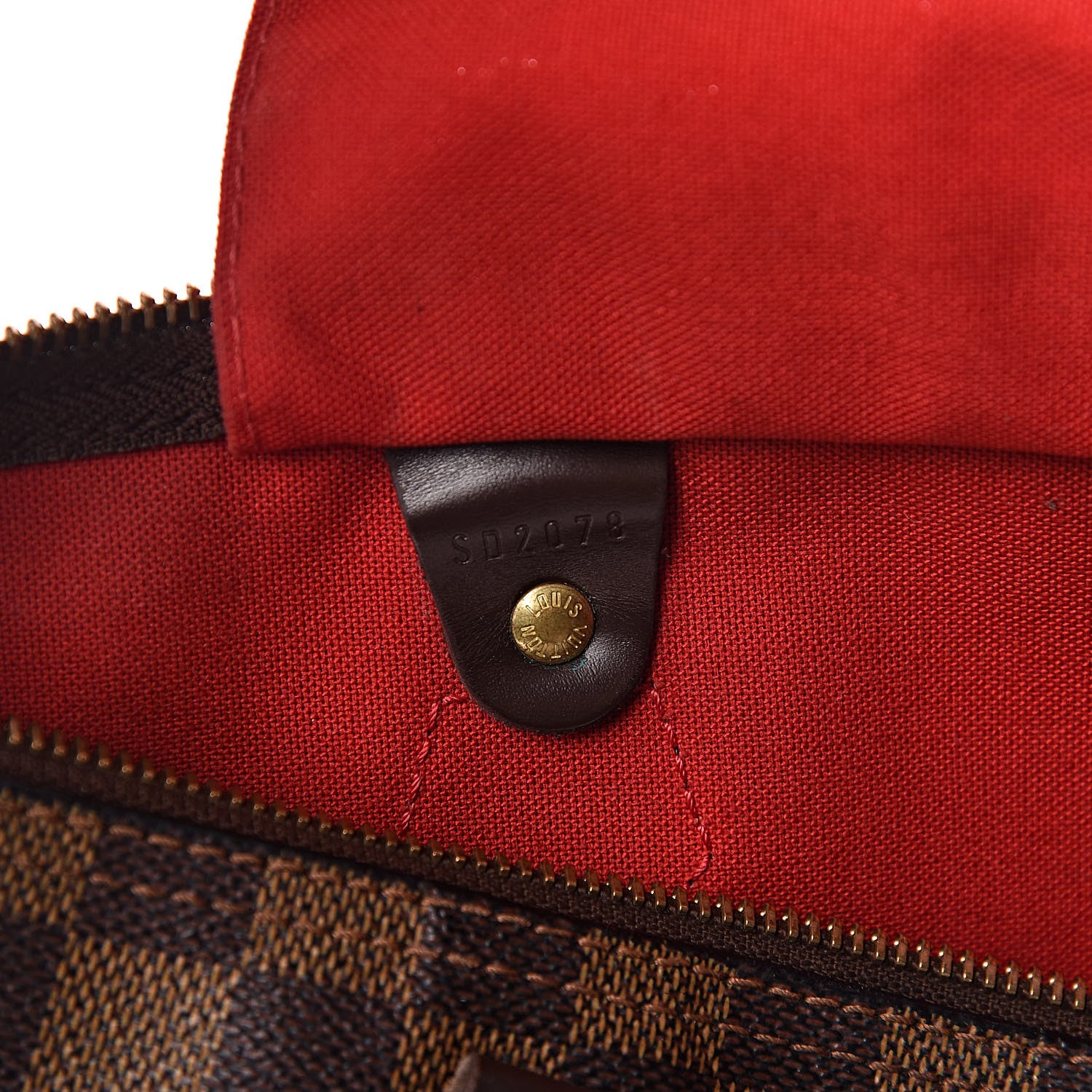 Louis Vuitton Damier Ebene Speedy 35 6 of 22