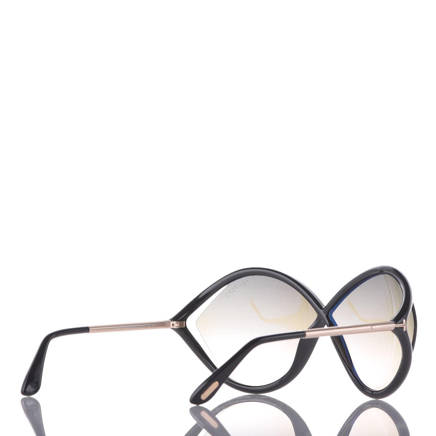 Tom Ford Liora Sunglasses TF528 Black 4 of 8