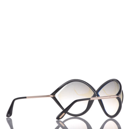 Tom Ford Liora Sunglasses TF528 Black 4 of 8