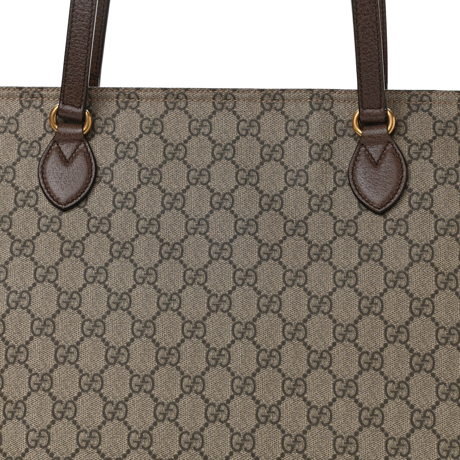 Gucci GG Supreme Monogram Medium Ophidia Shopping Tote Ebony 8 of 10