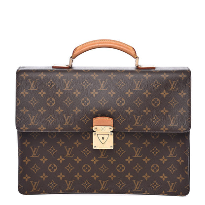 Louis Vuitton Monogram Robusto 1 Compartment Briefcase 1 of 10