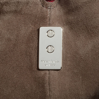 Louis Vuitton Veau Cachemire Soft Lockit MM Framboise 8 of 10