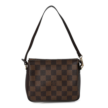 Louis Vuitton Damier Ebene Trousse Make Up Bag Pochette 1 of 10