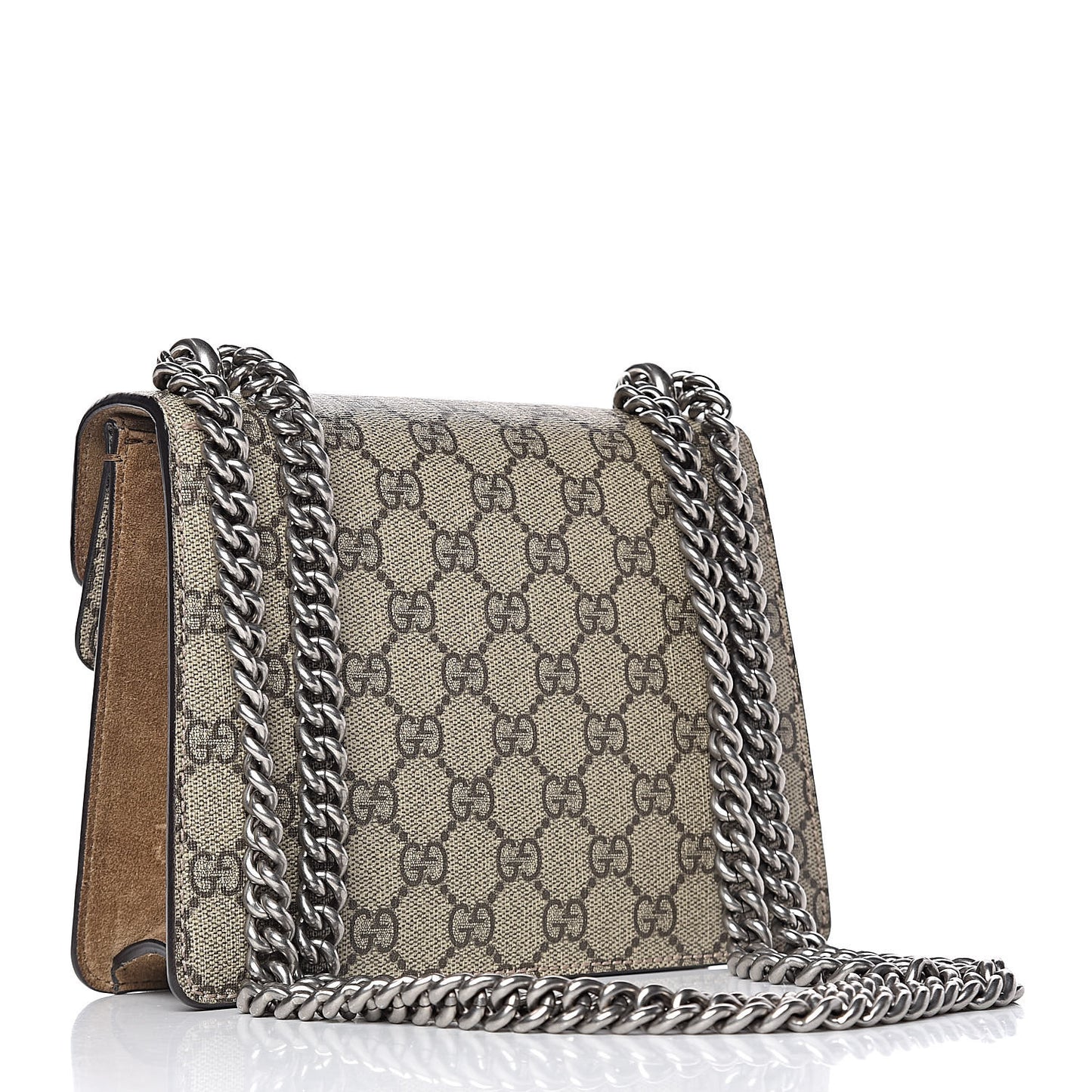 GG Supreme Monogram Mini Dionysus Shoulder Bag Taupe