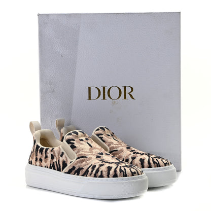 Christian Dior Canvas Tie and Dior Embroidered Womens Solar Slip On Sneakers 36 Multicolor 10 of 10