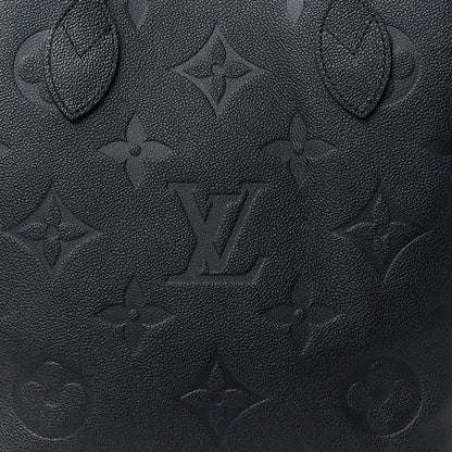 Louis Vuitton Empreinte Monogram Giant Neverfull MM Black 8 of 10