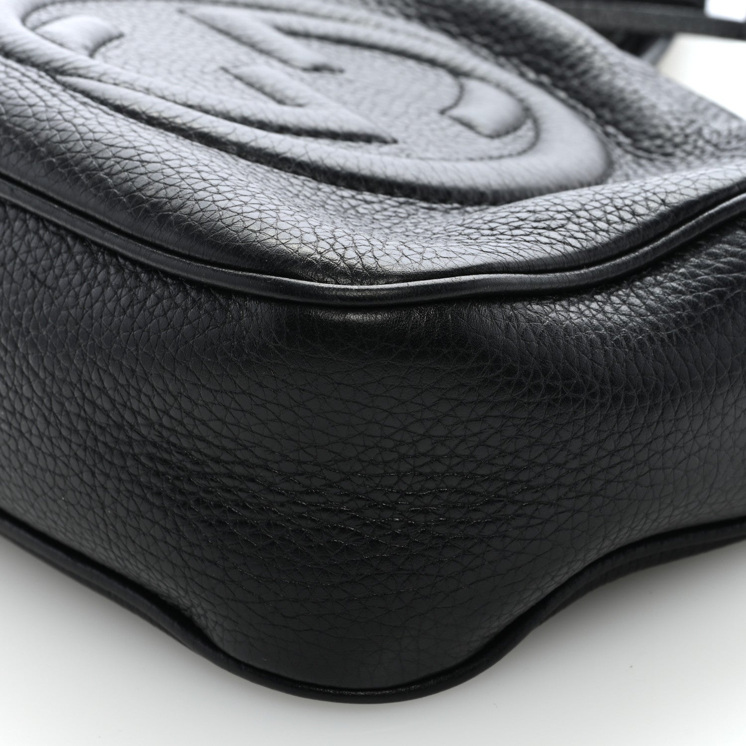 Gucci Pebbled Calfskin Small Soho Disco Bag Black 9 of 9