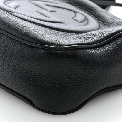 Gucci Pebbled Calfskin Small Soho Disco Bag Black 9 of 9