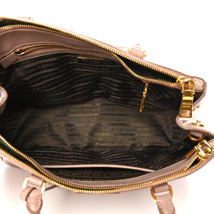 Prada Saffiano Small Galleria Double Zip Tote Cammeo 5 of 21
