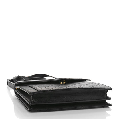Saint Laurent Lambskin Quilted Mini Gaby Satchel Black 4 of 10