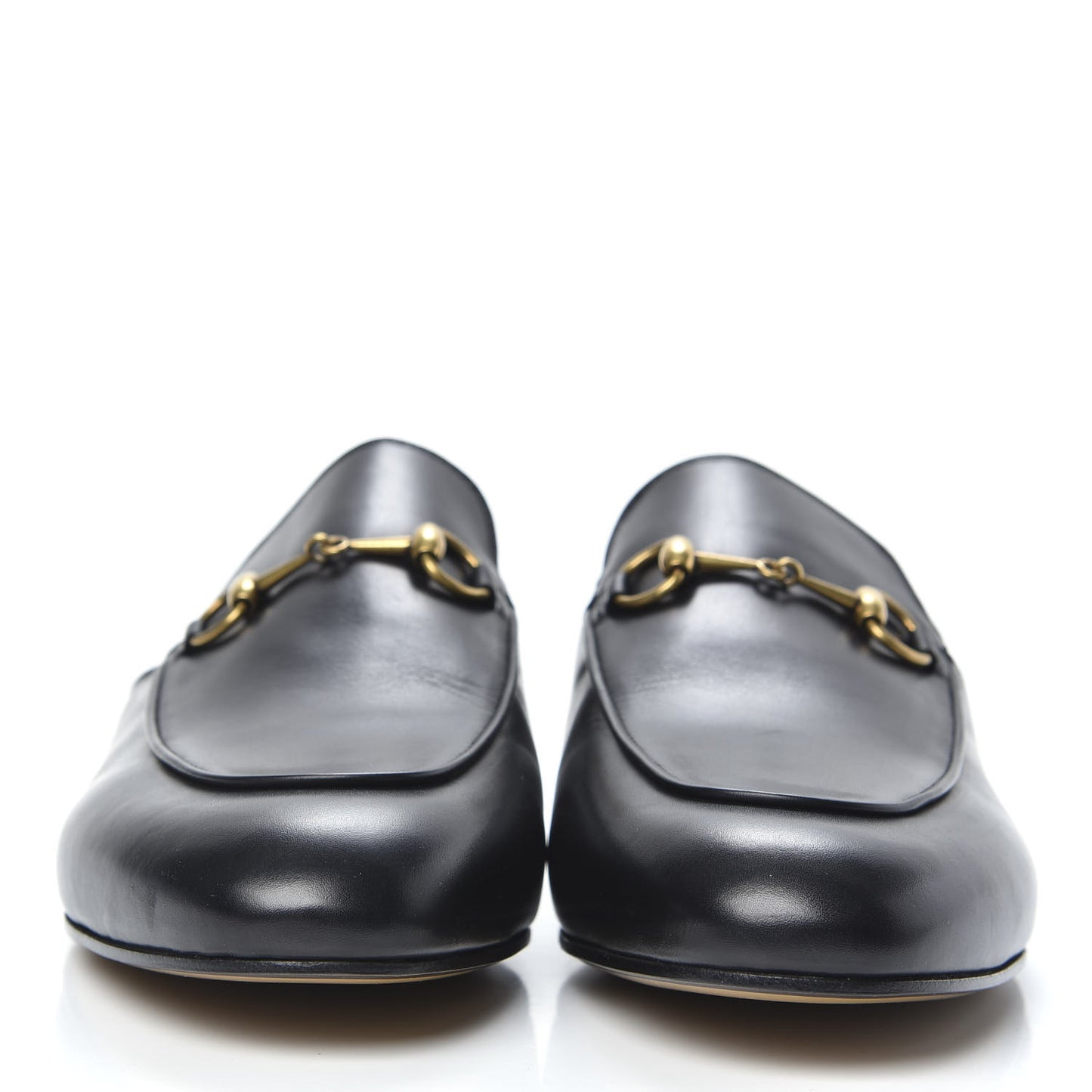 Calfskin Womens Princetown Slippers 40 Black