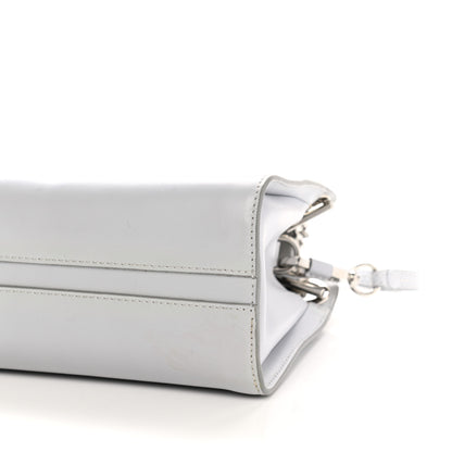 Chloe Shiny Calfskin Mini Annie Shoulder Bag Airy Grey 11 of 11