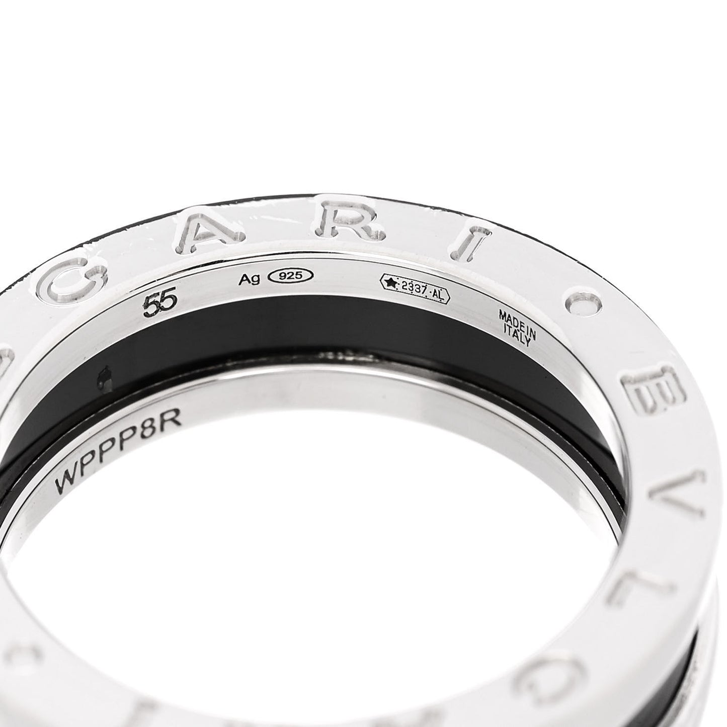 Sterling Silver Ceramic Save The Children One-Band Ring 55 7.25