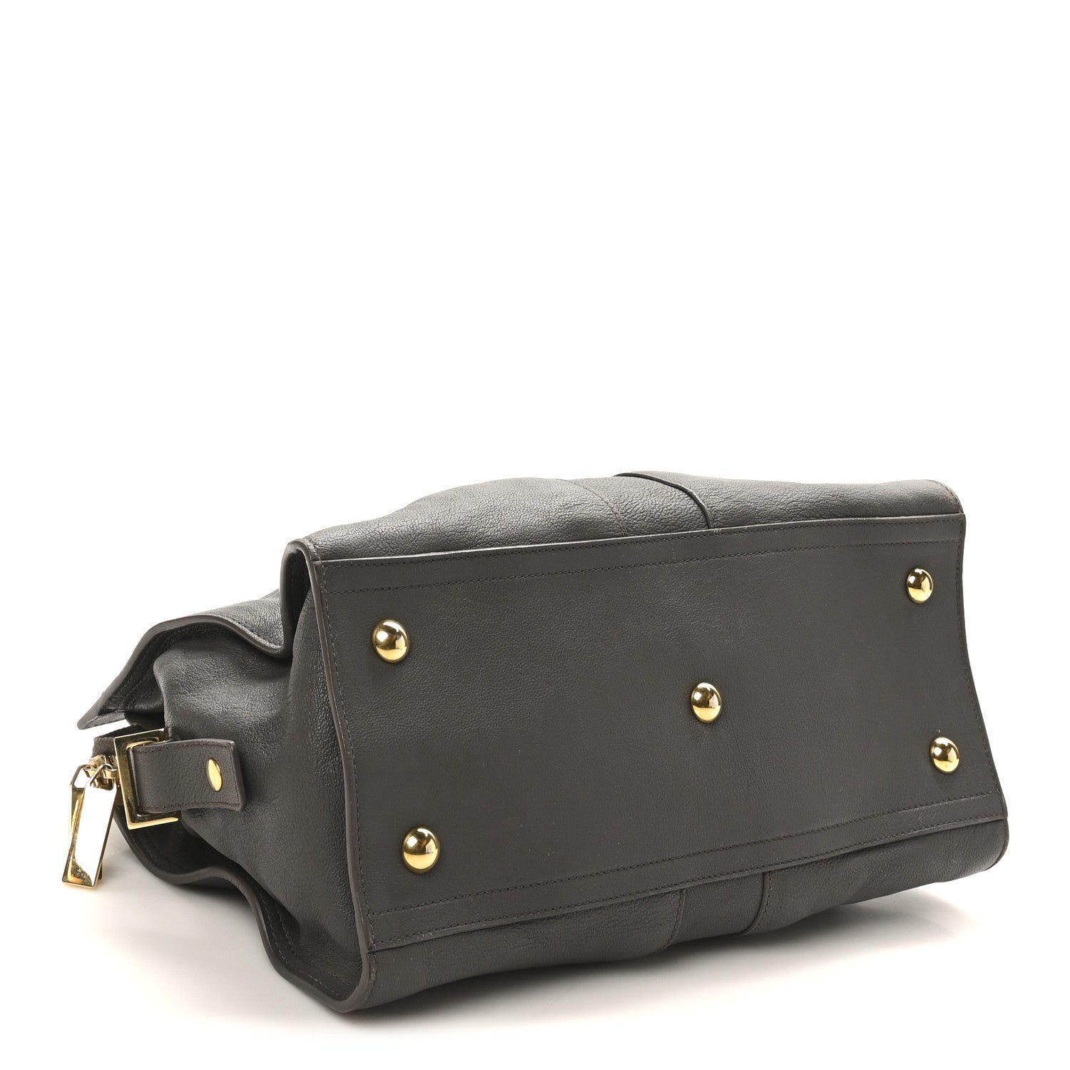 Saint Laurent Sheepskin Small Cabas ChYc Grey 4 of 10