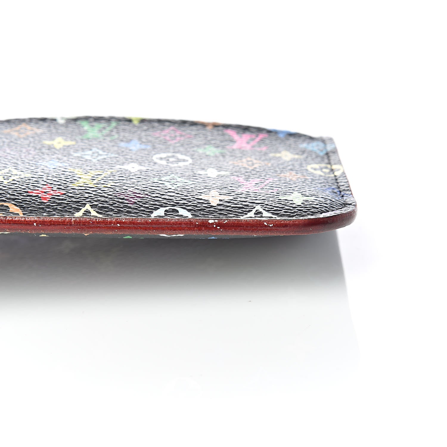 Louis Vuitton Monogram Multicolor Key Pouch Black Grenade 9 of 11