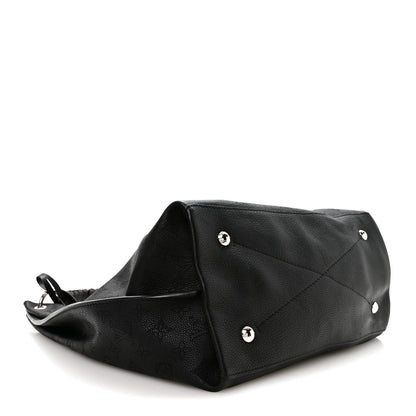 Louis Vuitton Mahina Carmel Hobo Black 3 of 8